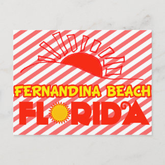 Fernandina Beach, Florida Postkarte