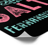 Fernandina Beach Florida Sy und Salzig Poster (Ecke)