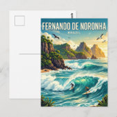 Fernando de Noronha Brasilien Postkarte (Vorne/Hinten)