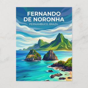 Fernando de Noronha Brasilien Postkarte