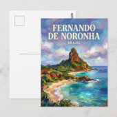 Fernando de Noronha Brasilien Postkarte (Vorne/Hinten)