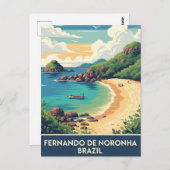 Fernando de Noronha Brasilien Postkarte (Vorne/Hinten)
