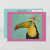 Fernando die Toucan-Postkarte Postkarte (Vorne/Hinten)
