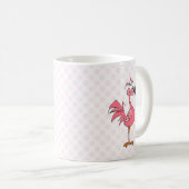Fernando-Flamingo Kaffeetasse (VorderseiteRechts)