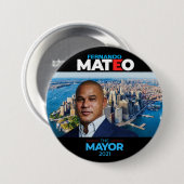 Fernando Matero, Bürgermeister Button (Vorne & Hinten)
