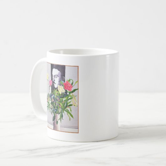 Fernando Pessoa Kaffeetasse (Vorderseite Links)