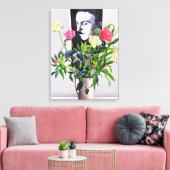 Fernando Pessoa Leinwanddruck (Insitu (Wohnzimmer))