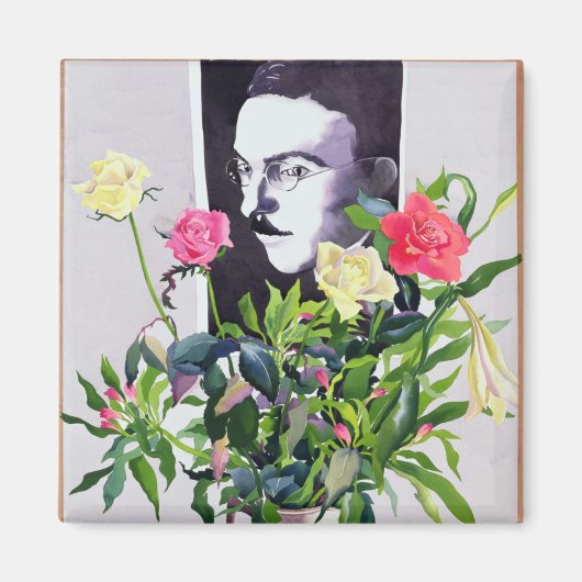 Fernando Pessoa Magnet (Vorne)