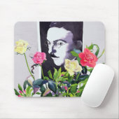 Fernando Pessoa Mousepad (Mit Mouse)