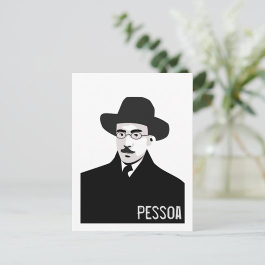 Fernando Pessoa Postcard Postkarte (Stehend Vorderseite)