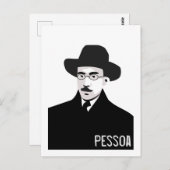 Fernando Pessoa Postcard Postkarte (Vorne/Hinten)