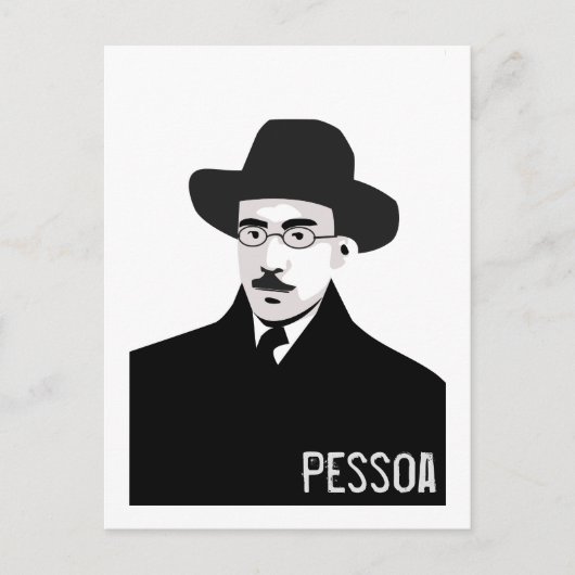 Fernando Pessoa Postcard Postkarte (Vorderseite)