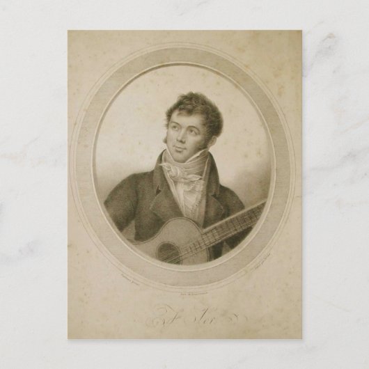 Fernando Sor Postkarte (Vorderseite)