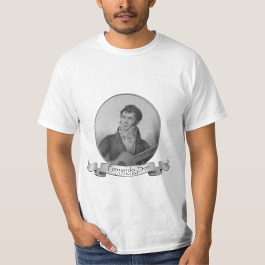 Fernando Sor T-Shirt (Vorderseite)