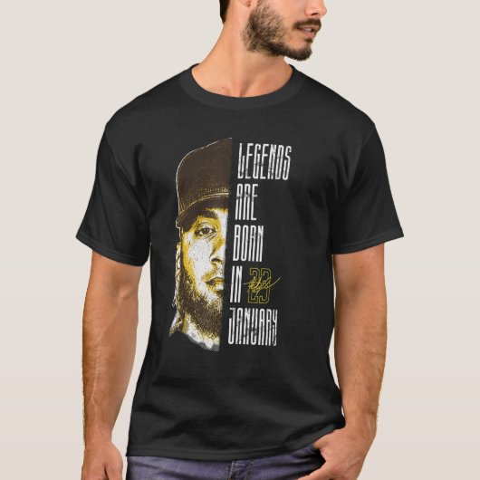 Fernando Tatis Jr Legends sind Geboren T-Shirt (Vorderseite)