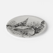 Fernbarschskizze I Pappteller (Schrägansicht)