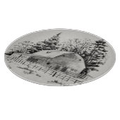 Fernbarschskizze I Schneidebrett (Ecke)