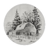 Fernbarschskizze I Schneidebrett (Vorderseite)