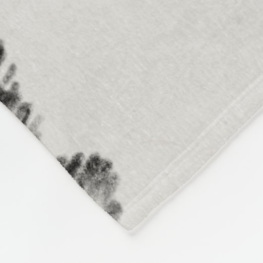 Fernbarschskizze II Fleecedecke (Ecke)