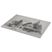 Fernbarschskizze II Schneidebrett (Ecke)