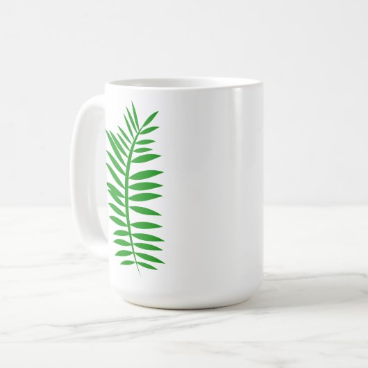 Fernbaum Kaffeetasse (Vorderseite Links)