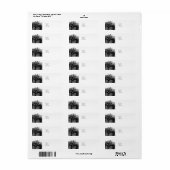 Fernbaum (schwarz & weiß) (Vorne)