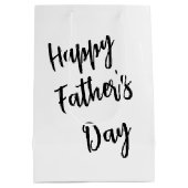 Fernbediente Kontrolle Vatertag Mittlere Geschenktüte (Rückseite)