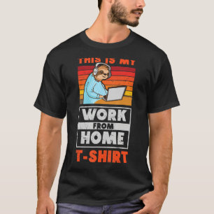 Fernbedienung Das ist meine Arbeit von Zuhause V T-Shirt