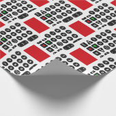 Fernbedienung mit VCR-Taste Geschenkpapier (Ecke)