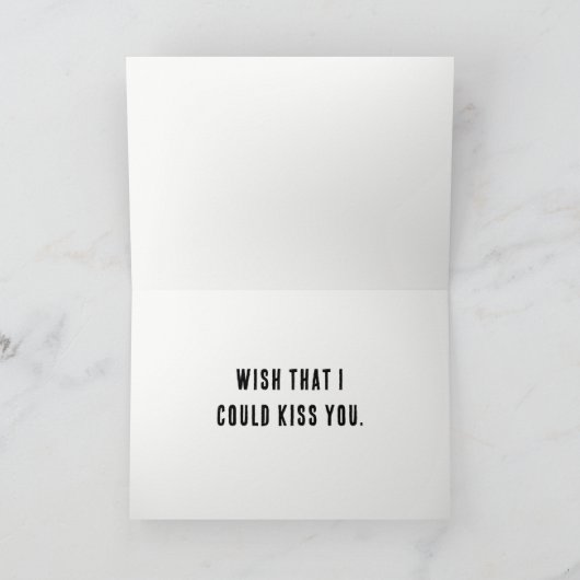 Fernbeziehung Karte (Innenseite)