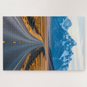 Ferne Bergspitzen Puzzle (Horizontal)