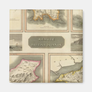 Ferne britische Inseln Magnet