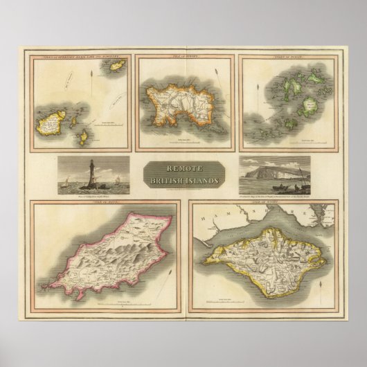 Ferne britische Inseln Poster (Vorne)