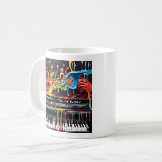 Ferne Echos der Elfenbeindeckerkunst Kaffeetasse (Vorderseite Links)