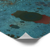 Ferne Landschaft Abstrakte Kunst Fraktal Poster (Ecke)