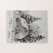 Ferne Stallskizze I Puzzle (Horizontal)