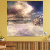 Ferne Stürme Leinwanddruck (Insitu (Wohnzimmer))