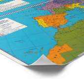 Fernen Osten, Mittelmeerraum Poster (Ecke)