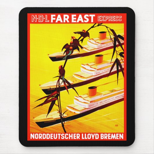 Ferner Osten Express Mousepad (Vorne)