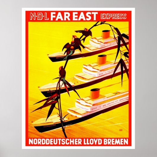 Ferner Osten Express Poster (Vorne)