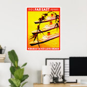 Ferner Osten Express Poster (Heimbüro)