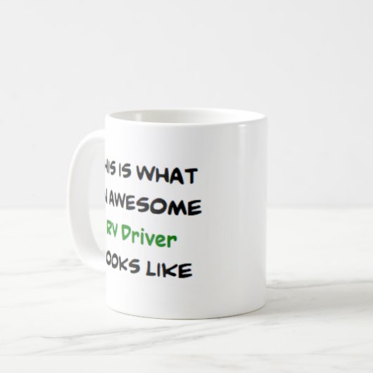 Fernfahrer, phantastisch kaffeetasse (Vorderseite Links)