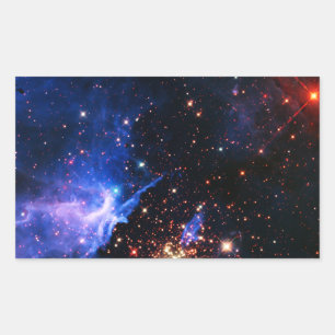 Ferngalaxie Rechteckiger Aufkleber