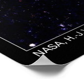 Ferngalaxien Hubble Telescope Poster (Ecke)