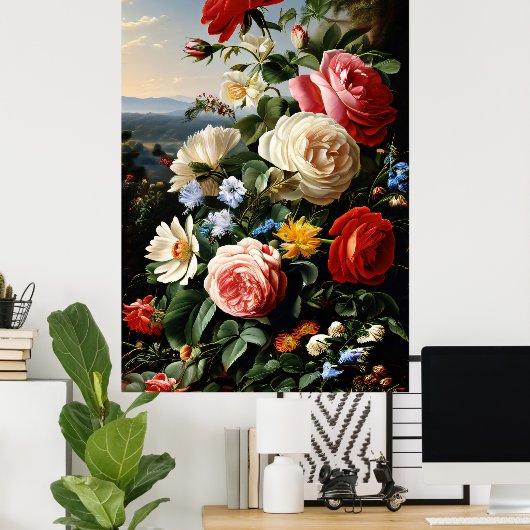 Ferngarten Poster (Heimbüro)