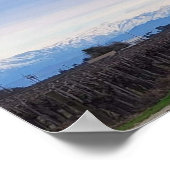 Ferngebirge Poster (Ecke)