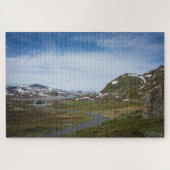 Ferngebirgslandschaft in Norwegen Puzzle (Horizontal)
