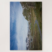 Ferngebirgslandschaft in Norwegen Puzzle (Vertikal)