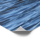 Ferngesteuerte Segelboote im Wasser Poster (Ecke)