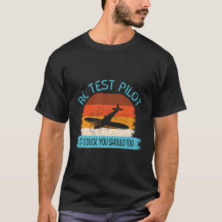 Ferngesteuertes Modell-Flugzeug für den Test von F T-Shirt